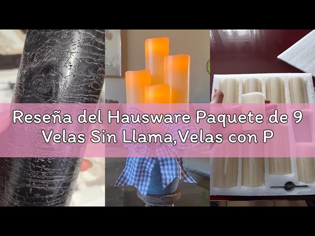 Vídeo relacionado con Hautekiet 8685934 Santa Rita Vela 9 Días, Blanco, 6.8 x 20 cm
