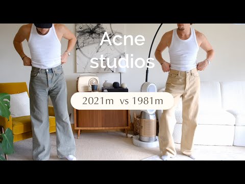 acne studios 2021m vs 1981m jeans