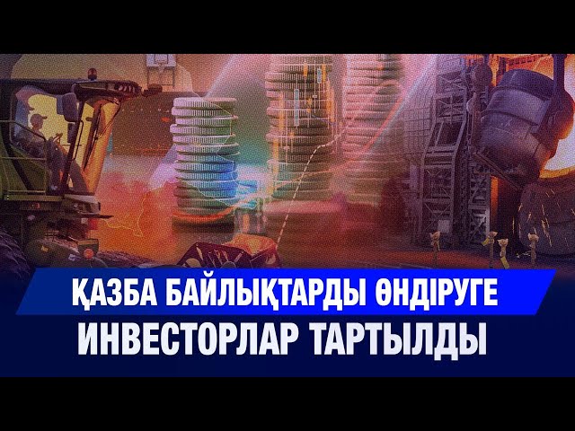 Қазба байлықтарды өндіруге инвесторлар тартылды