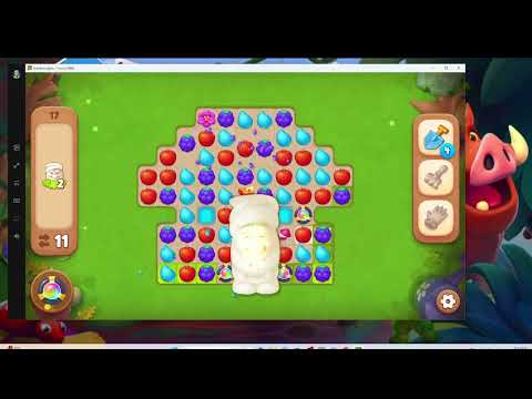 Gardenscapes Level 17 + Mini Game | Audio Talkthrough Walkthrough | F2P Tips & Strategy Guide