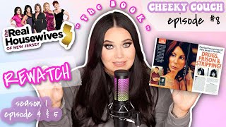 THE BOOK RHONJ S1 Ep. 4 & 5 🍷 CHEEKY COUCH #8 | Real Housewives of New Jersey REWATCH