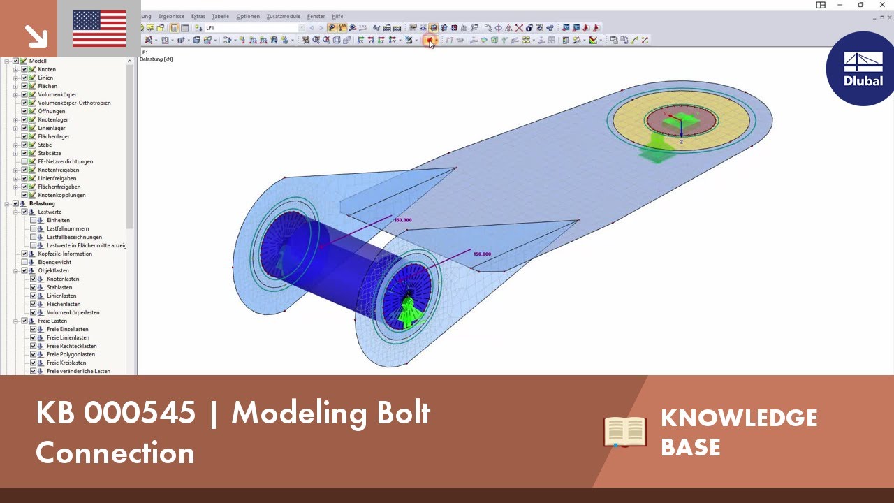 KB 000545 | Modeling Bolt Connection