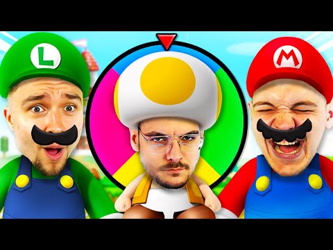Mario Bros WII mit GLÜCKSRAD im 3 SPIELER COOP