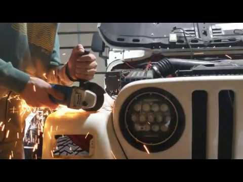 Installing Front Tube Fenders On The Jeep TJ !!