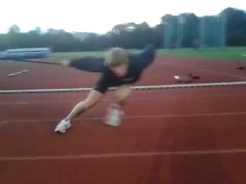 Schaatstraining - Bochtentraining in het elastiek