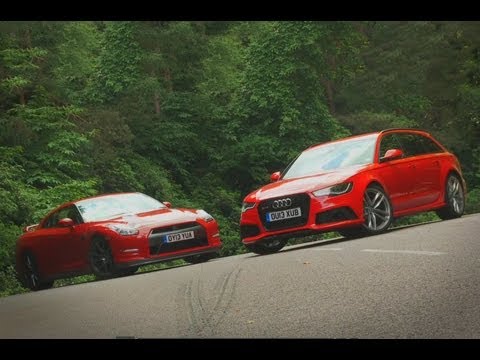 Nissan GT-R vs Audi RS6 Avant shootout - autocar.co.uk