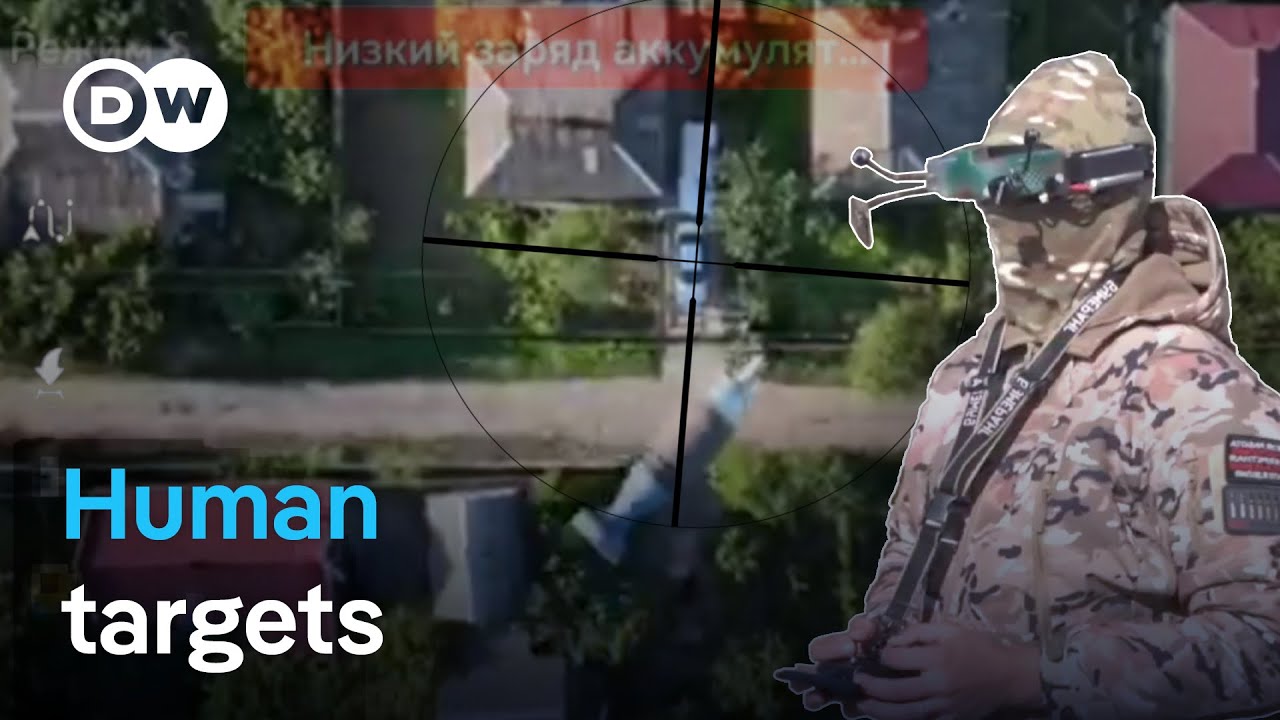 How Russian Drones Target Civilians in a Small Ukrainian City