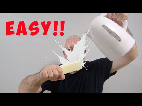 Easiest Clarified Butter Ever  - Just Hot Water & Butter!