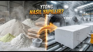 Sıvı Harçtan Duvar Bloğuna! 🏗️ Ytong Fabrikasında Adım Adım Üretim (Nasıl Yapılı