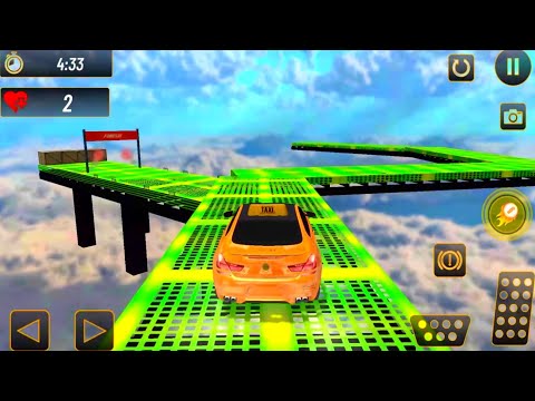 Real Taxi Car Stunts 3D Impossible Ramp Car Stunt Game - Android GamePlay 2023
