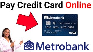 How to Pay Metro Bank Credit card using Metro Bank Online 2023 tutorial