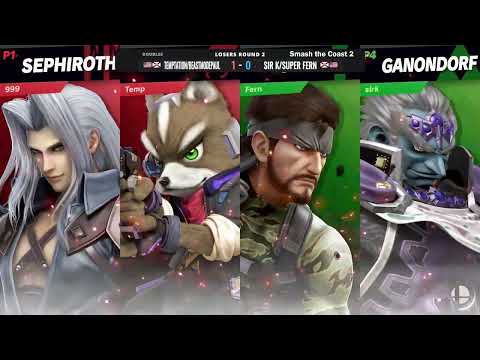 Smash the Coast - Doubles - Temptation and BeastModePaul vs Sir K and Super Fern