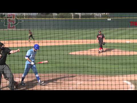 SDSU BASEBALL: AZTECS 4, SAN JOSE 2 (GAME 1) - 2/27/15