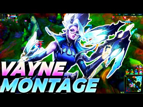 ADC VAYNE MONTAGE 23 - BEST VAYNE PLAYS | BOT LANE VAYNE