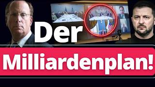 BlackRocks Geheimrunde mit Selenski: Nachkriegsdeal geschmiedet!
