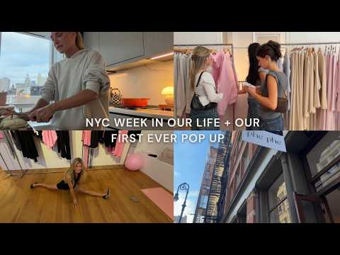 nyc week in our life + what it was like to host our first ever phe phe pop up