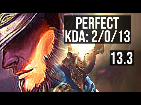 TWISTED FATE vs PANTHEON (MID) | 2/0/13, Rank 7 TF, 1.5M mastery, 400+ games | KR Challenger | 13.3
