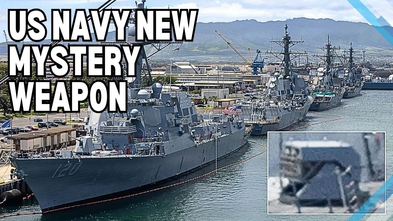 The U.S. Navy Quietly Added a New Weapon — No One Knows Why.