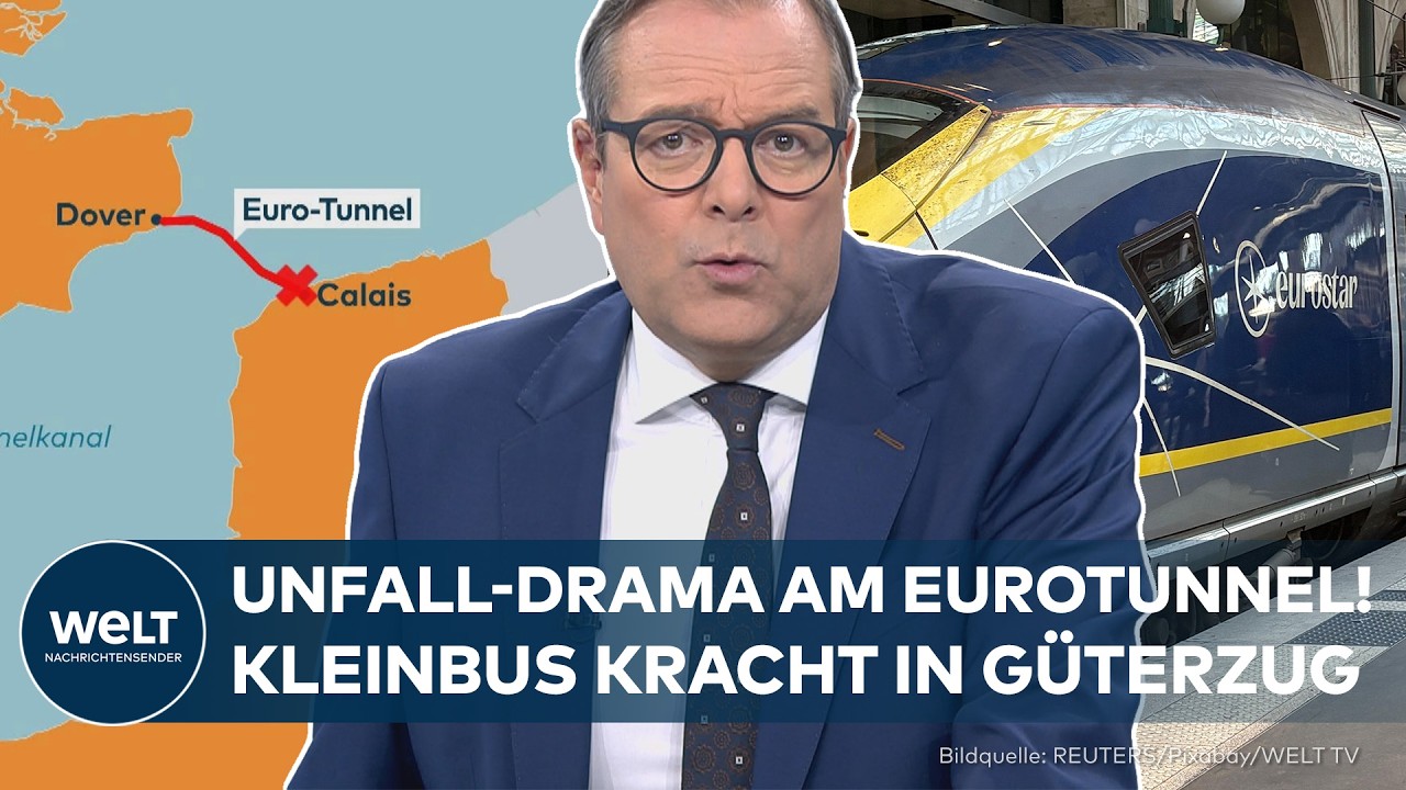 CALAIS: UNFALL-DRAMA AM EUROTUNNEL! 19 Verletzte – mehrere Menschen schwer verletzt