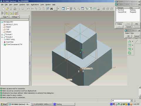 Pro-E wildfire 2.0 CONVERTION