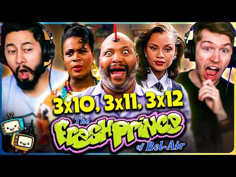 THE FRESH PRINCE OF BEL-AIR (1992) 3x10, 3x11 & 3x12 Reaction! | Will Smith w/ Jaby Koay