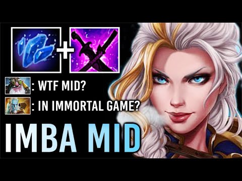 They'll Nerf CM After This Video! New Imba Kaya and Sange + Shard Crystal Maiden Mid is OP Dota 2