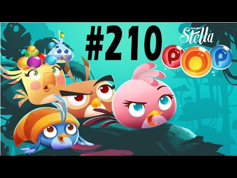Angry Birds Stella Pop Level-210 Walkthrough For Android