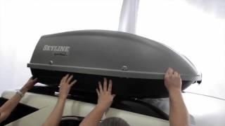 Skyline XL Cargo Box 17 Cubic Foot Capacity - video thumbnail 3