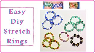 Beginners Tutorial How to Make Stretch / Elastic Rings