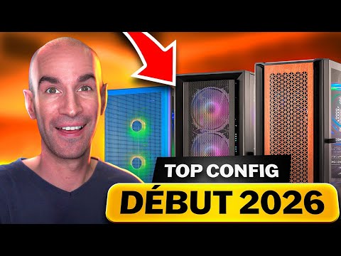 TOP Config PC GAMER début 2026 (600 à 2500€)