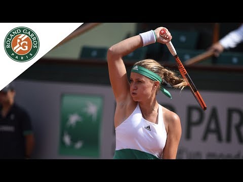 Kristina Mladenovic v Jennifer Brady Highlights - Women's First Round 2017 | Roland Garros