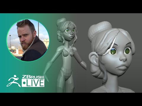 Digital Sculpt a New Character #withme ! - Matt Thorup "Redbeard" - Part 2