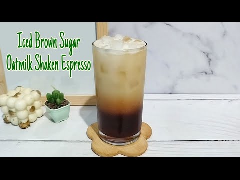 How To Make Iced Brown Sugar Oatmilk Shaken Espresso At Home