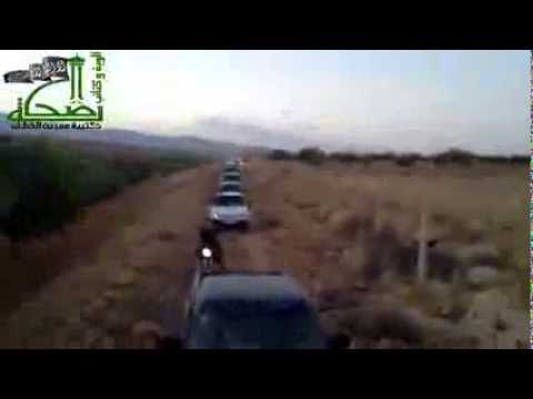 توجه كتيبة عمر بن الخطاب التابعة لألوية وكتائب الصحابة لضرب مواقع قوات النظام في منطقة القلمون في ريف دمشق