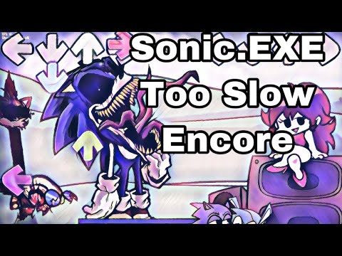 FNF | VS Sonic.EXE Too Slow Encore Emerald Zone | Sonic The Hedgehog |Mods/Hard|