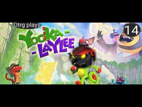 Yooka laylee pt 14 returning to the snow level