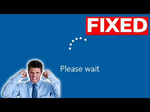 (2025) How To Fix Stuck on PLEASE WAIT Screen in Windows Loading Screen 💻