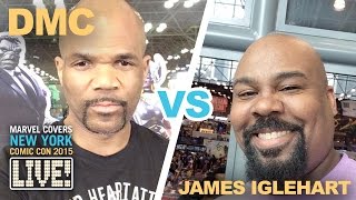 DMC vs. James Iglehart Rap Battle on Marvel LIVE!