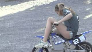 Riding a Kids Cycle