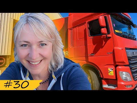Holyhead Irish Ferry crossing - Part1/2 :  Adventures of Trucker Lina - ►#30 #trucker #adventure