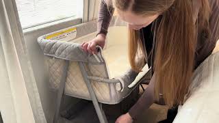 Honest mom's review & How to set up bedside mode - Kiniew Bassinet