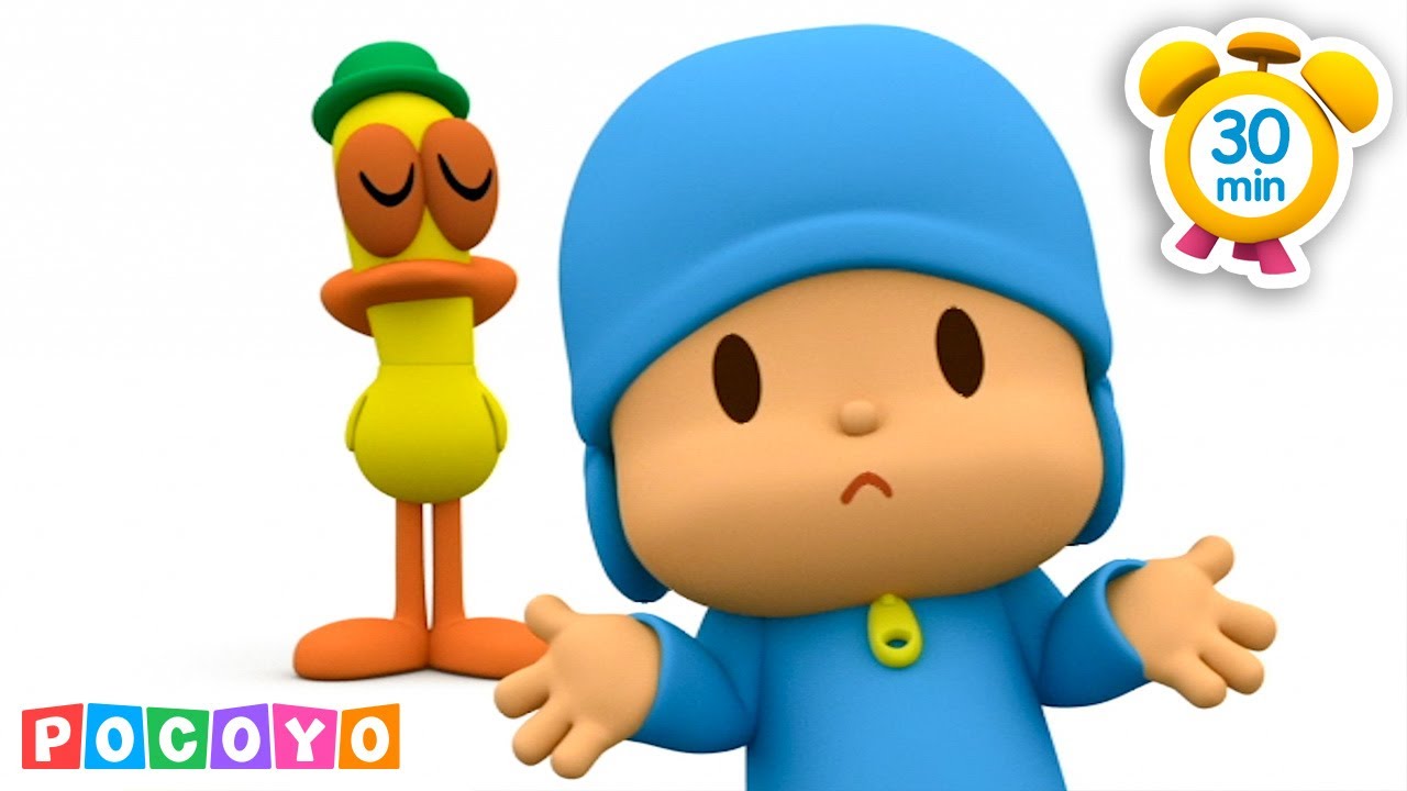 🤭 Que piadas o Pocoyo tem | POCOYO PORTUGUÊS do BRASIL | [30 min] Desenhos animados para crianças
