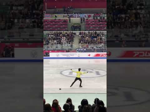Nathan Chen, FanCam, Torino, Grand Prix final 2019 FS