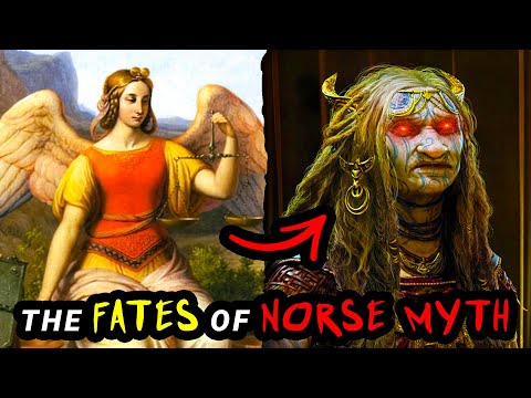 The Messed Up Origins of THE NORNS (Nordic Fates) | Norse Mythology Explained