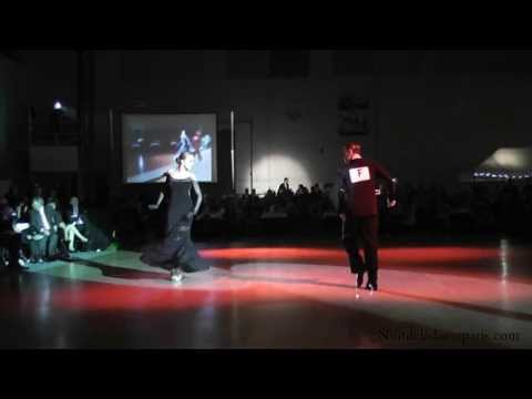 Ben Taylor - Stefanie Bossen (ENG), Duel des Géants, WDC Nuit de la Danse Paris 2014