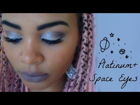 PLATINUM+SPACE EYES // Bear&Boo Tutorials