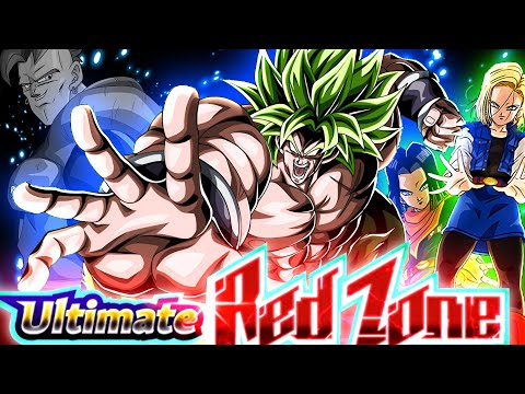 ANDROID CELL SAGA ONLY!! NO NEW UNITS!! Pure Saiyans Red Zone 6 vs Broly | DBZ Dokkan Battle