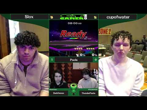 CT GamerCon 5 SSBM - SloX (Default Fox) vs. cupofwater (Green Fox) - Melee WR4