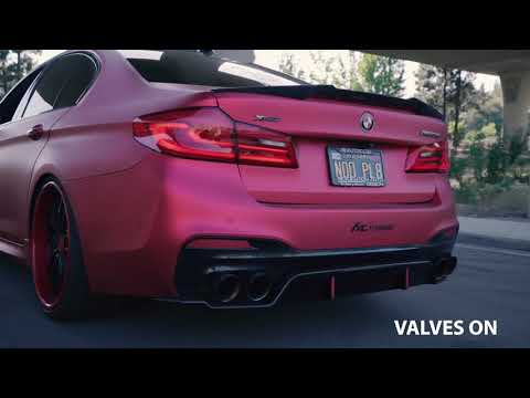 Stage 2 BMW M550i G30 w/ Catless Fi EXHAUST X Idle Revving X @NOOPL8 X @amsocreations