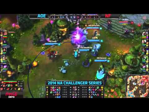 AOE vs NF   2014 NA CS Summer 1 Play In Sound